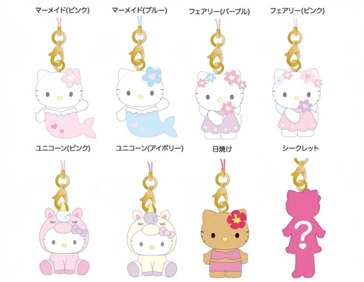 【現貨】日本限定Hello Kitty 手機鏈盲盒 隨機單入(KT48-A/三麗鷗/手機鏈/鑰匙圈/吊飾/掛飾/日本限定/平行輸入)