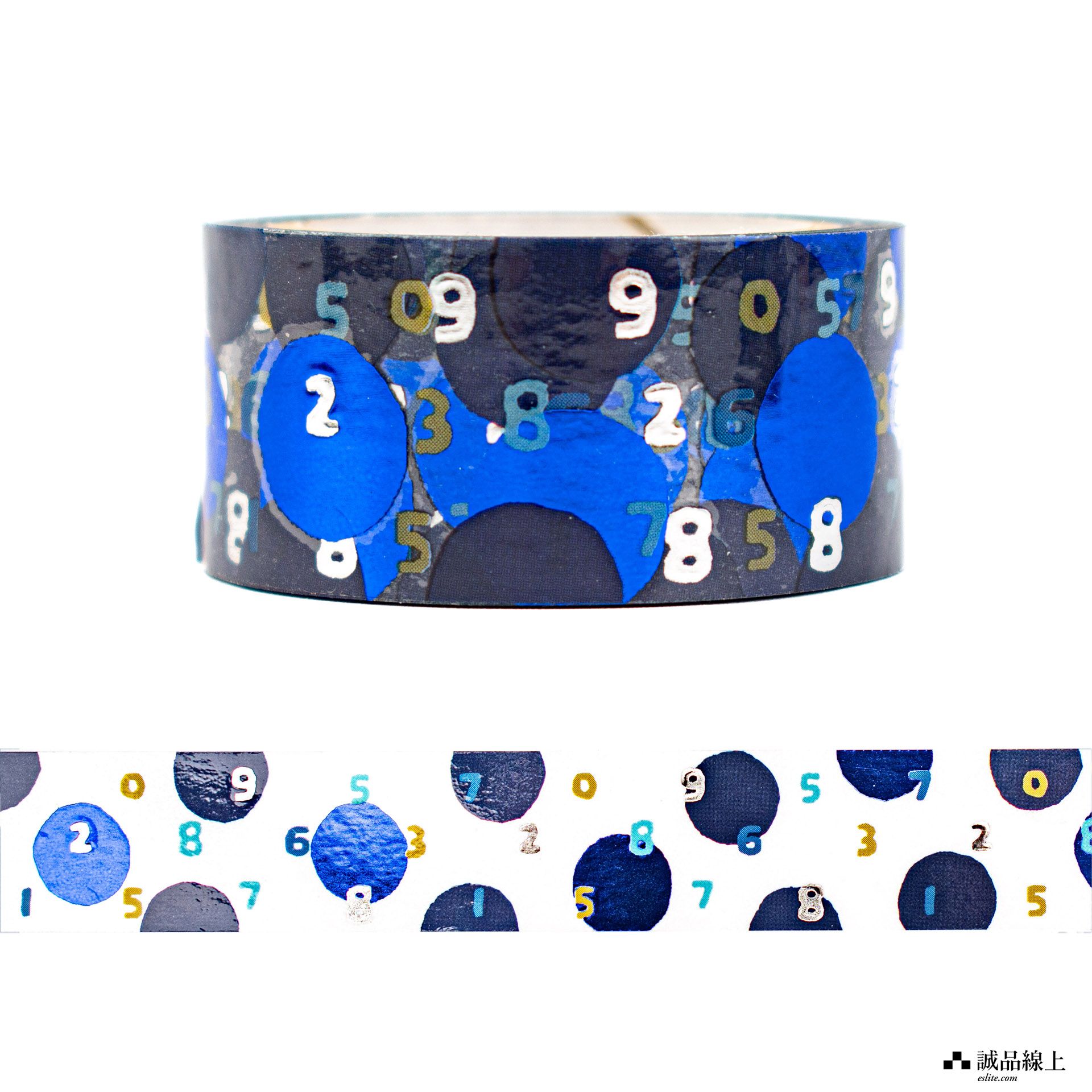 【誠品限定】SOU．SOU X SAIEN 透明膠帶/ 科幻/ SO-SU-U十數和圓點/ B