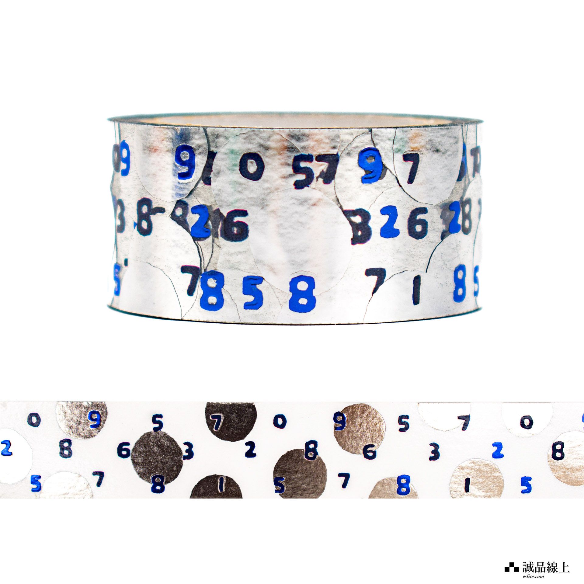 【誠品限定】SOU．SOU X SAIEN 透明膠帶/ 科幻/ SO-SU-U十數和圓點/ D