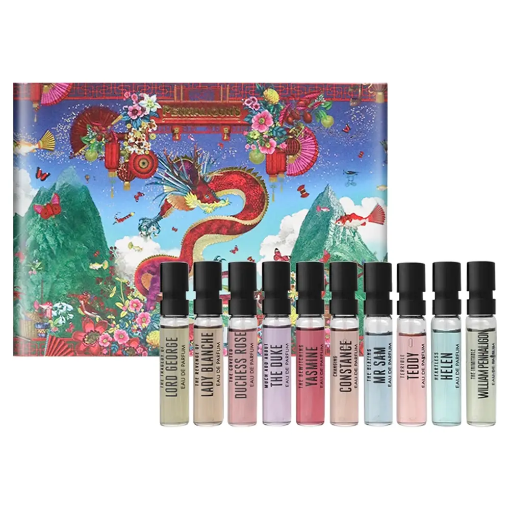 【Penhaligon's 潘海利根】獸首系列香氛圖書館小香禮盒 2ml*10 ＃龍年限定-平行輸入