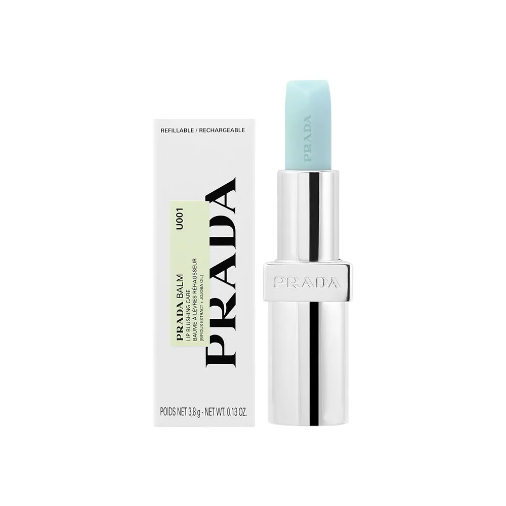 PRADA 經典潤唇膏(3.8g) ＃U001莫測藍_平行輸入
