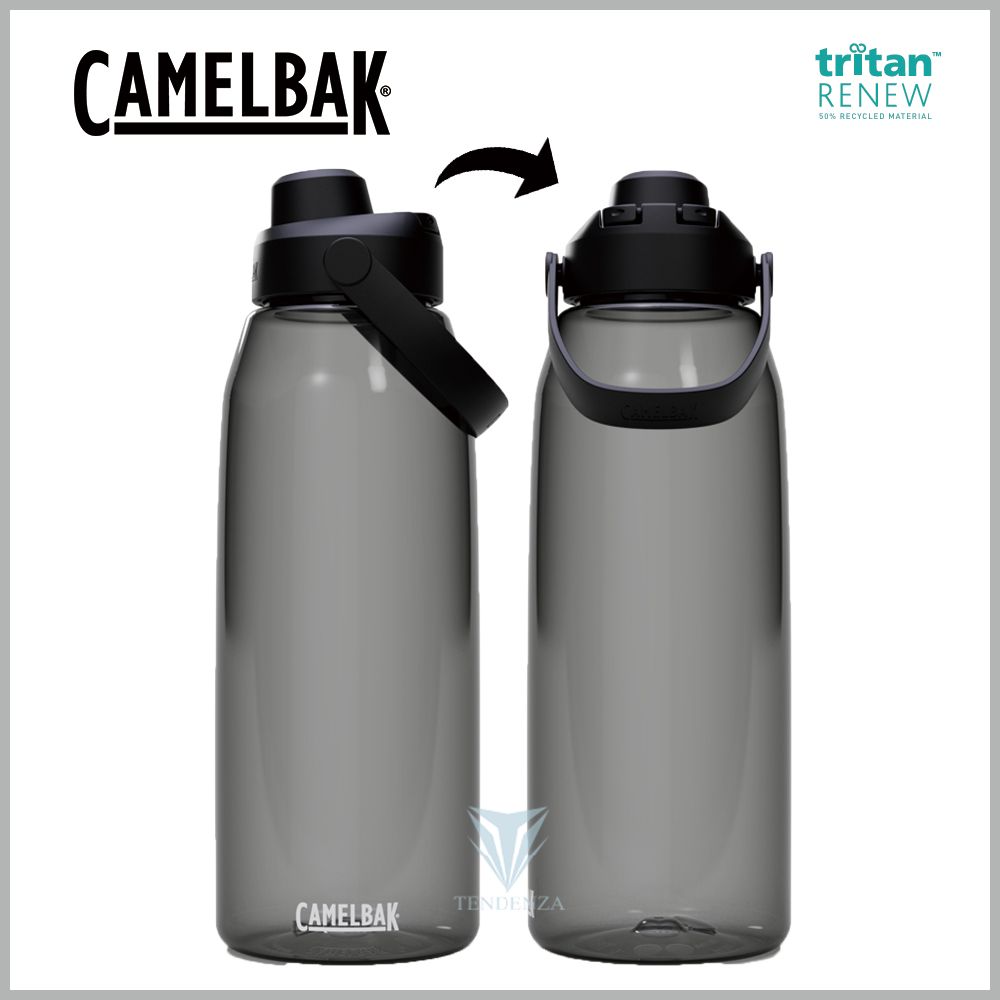 【CamelBak】CB2924001015 1500ml Chug 戶外運動水瓶RENEW 炭黑