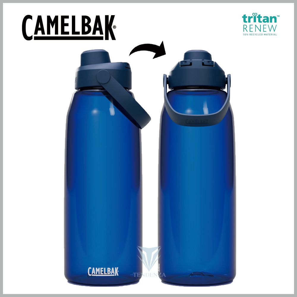 【CamelBak】CB2924401015 1500ml Chug 戶外運動水瓶RENEW 牛津藍
