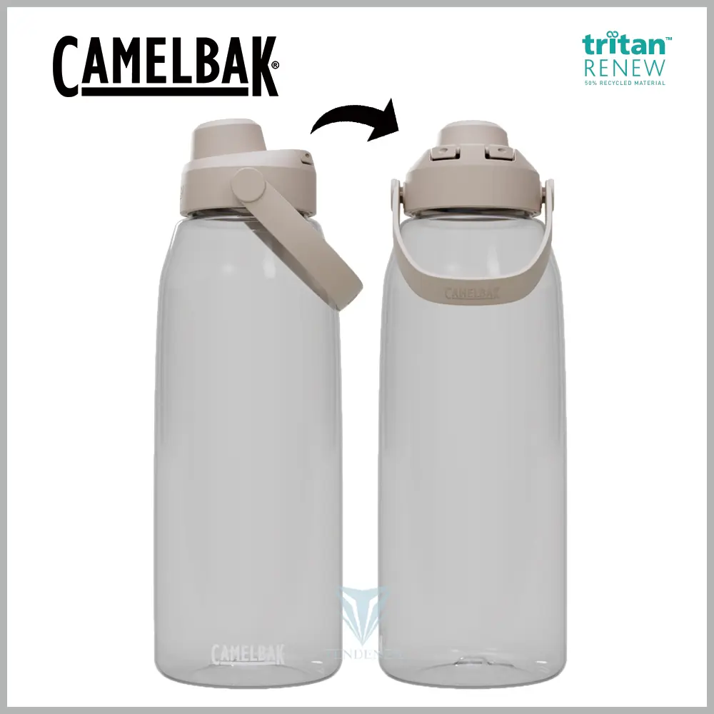 【CamelBak】CB2924101015 1500ml Chug 戶外運動水瓶RENEW 晶透白