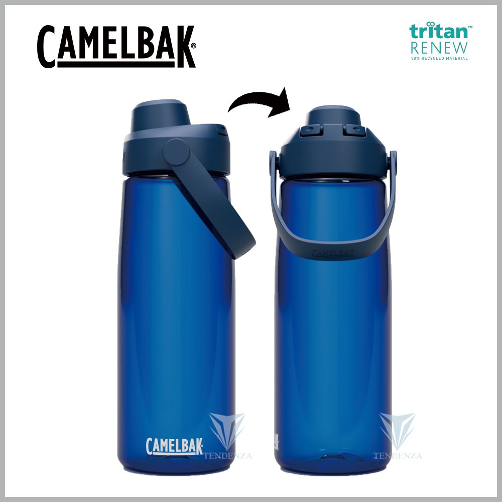 【CamelBak】CB2926401075 750ml Chug 戶外運動水瓶RENEW 牛津藍