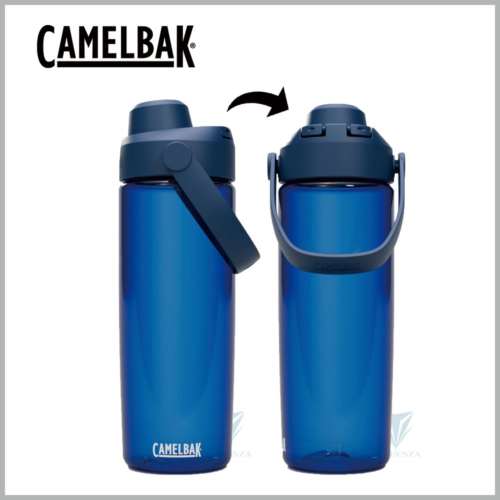 【CamelBak】CB2927401060 600ml Chug 戶外運動水瓶RENEW 牛津藍