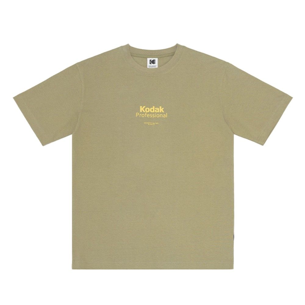韓國 KODAK 攝影圖像檔案庫短袖T恤 卡其色KHAKI/ S
