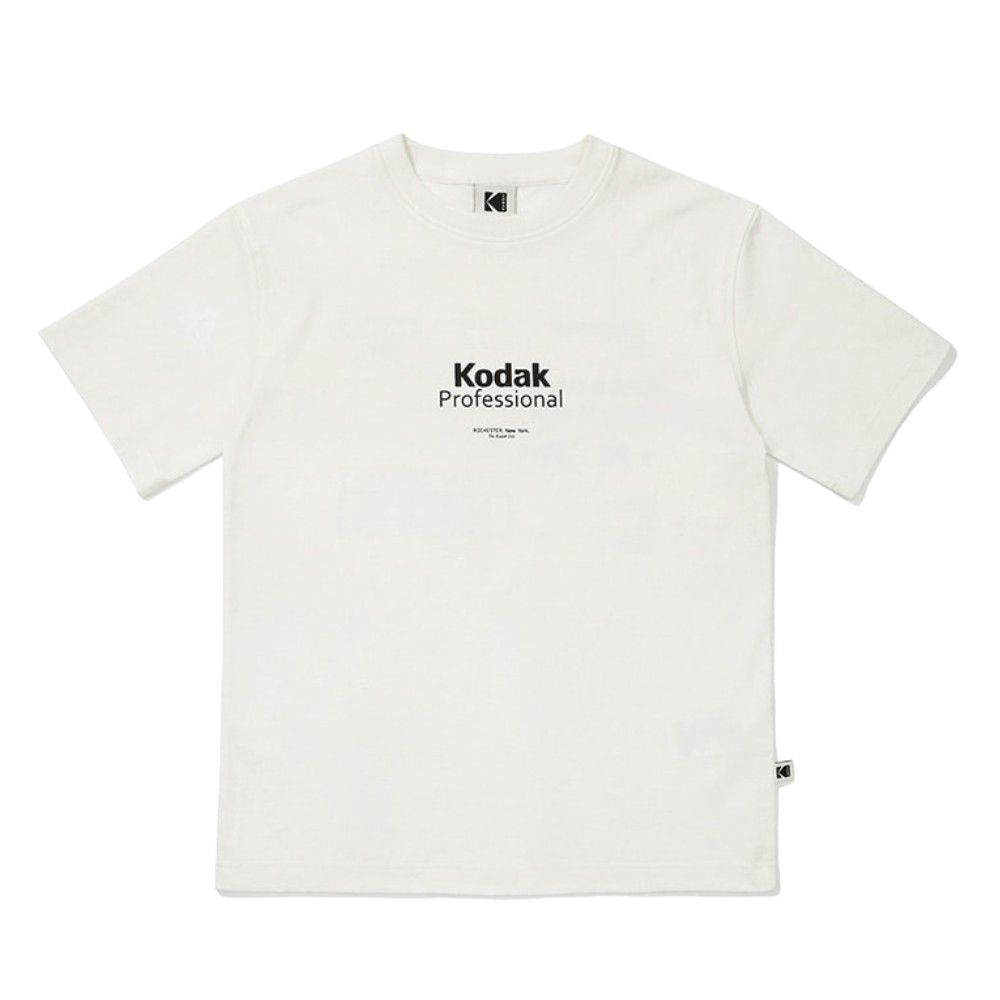 韓國 KODAK 攝影圖像檔案庫短袖T恤 白色WHITE/ S