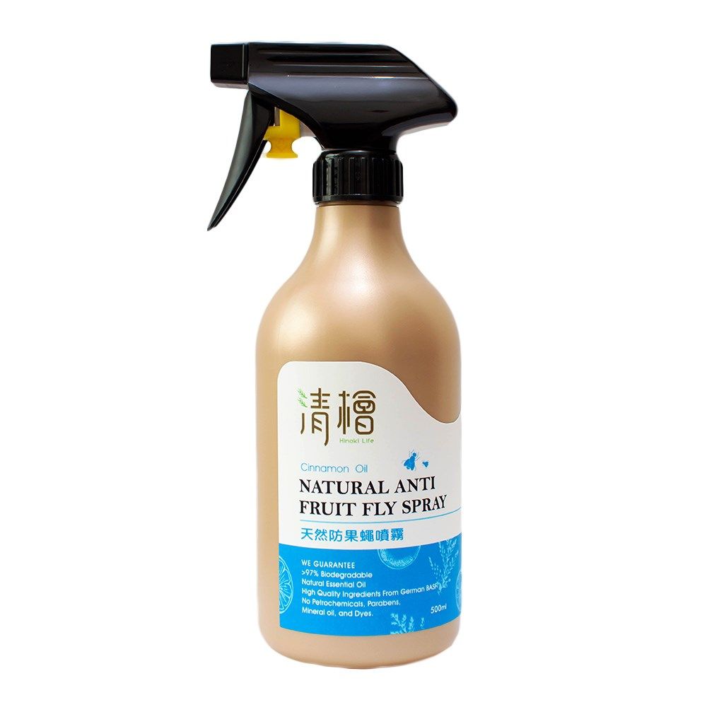 清檜天然防果蠅噴霧/ 500ml（環衛藥防蟲字第112020101號）