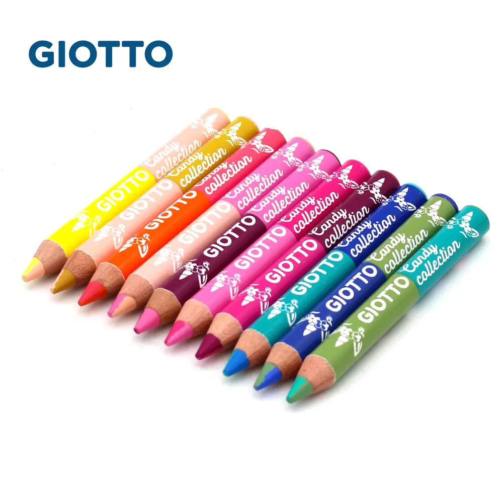 GIOTTO糖果系魔法雙色彩色鉛筆/ 10入