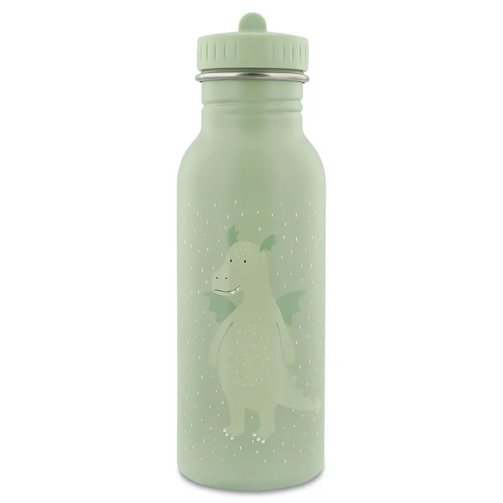 直飲設計方便喝➤trixie動物愛喝水隨身瓶/ 500ml/ 英勇飛龍