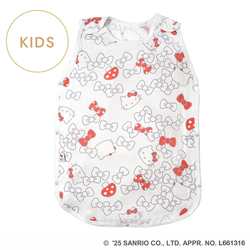 Hoppetta【三麗鷗聯名】HELLO KITTY竹纖維防踢背心/ 幼童(2-7Y)