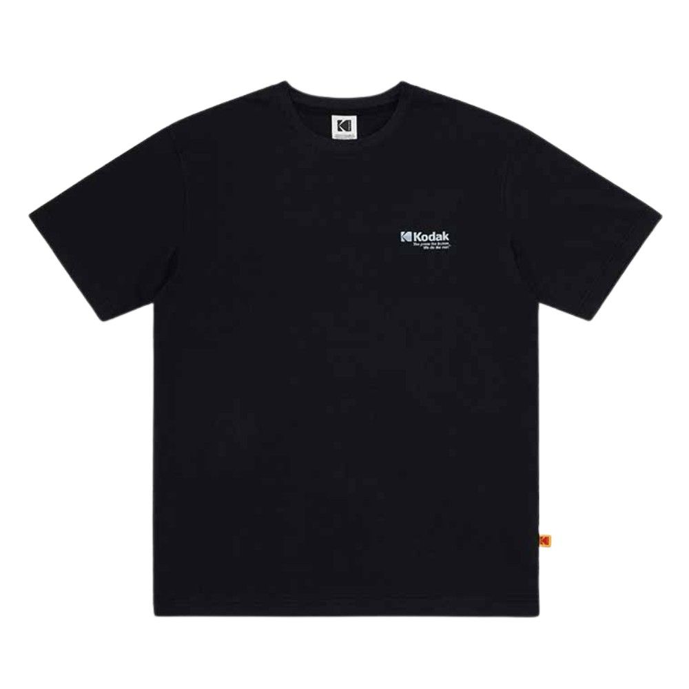 韓國 KODAK 雙面印花涼感短袖T恤 黑色BLACK/ S