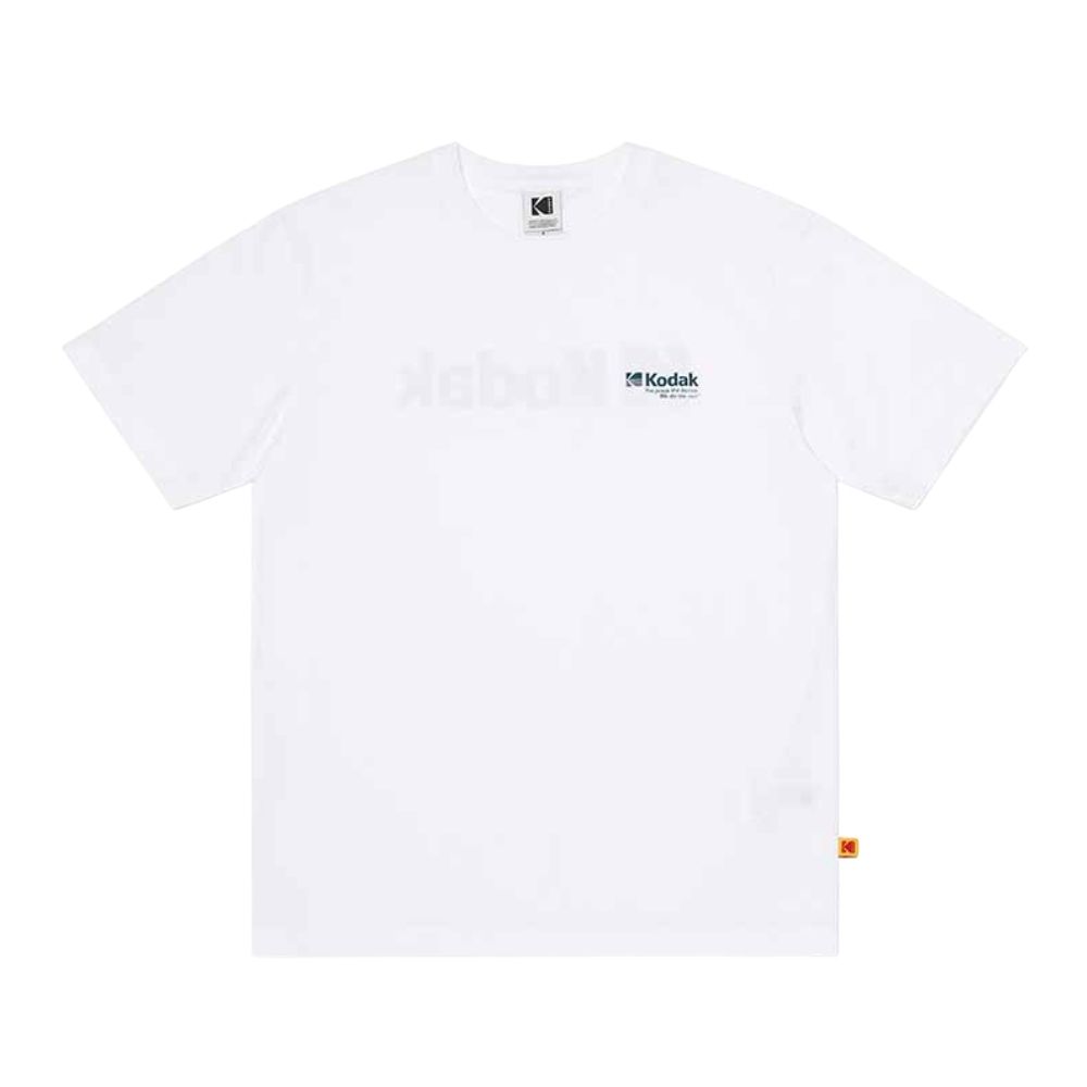 韓國 KODAK 雙面印花涼感短袖T恤 白色WHITE/ XS
