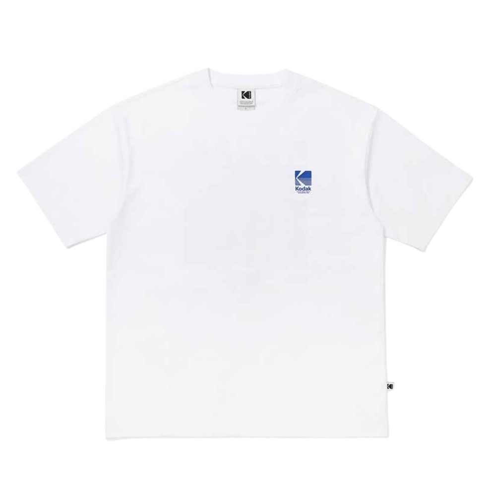 韓國 KODAK APOLLO11 紀念登月計畫圖案短袖T恤 白色WHITE/ 2XL