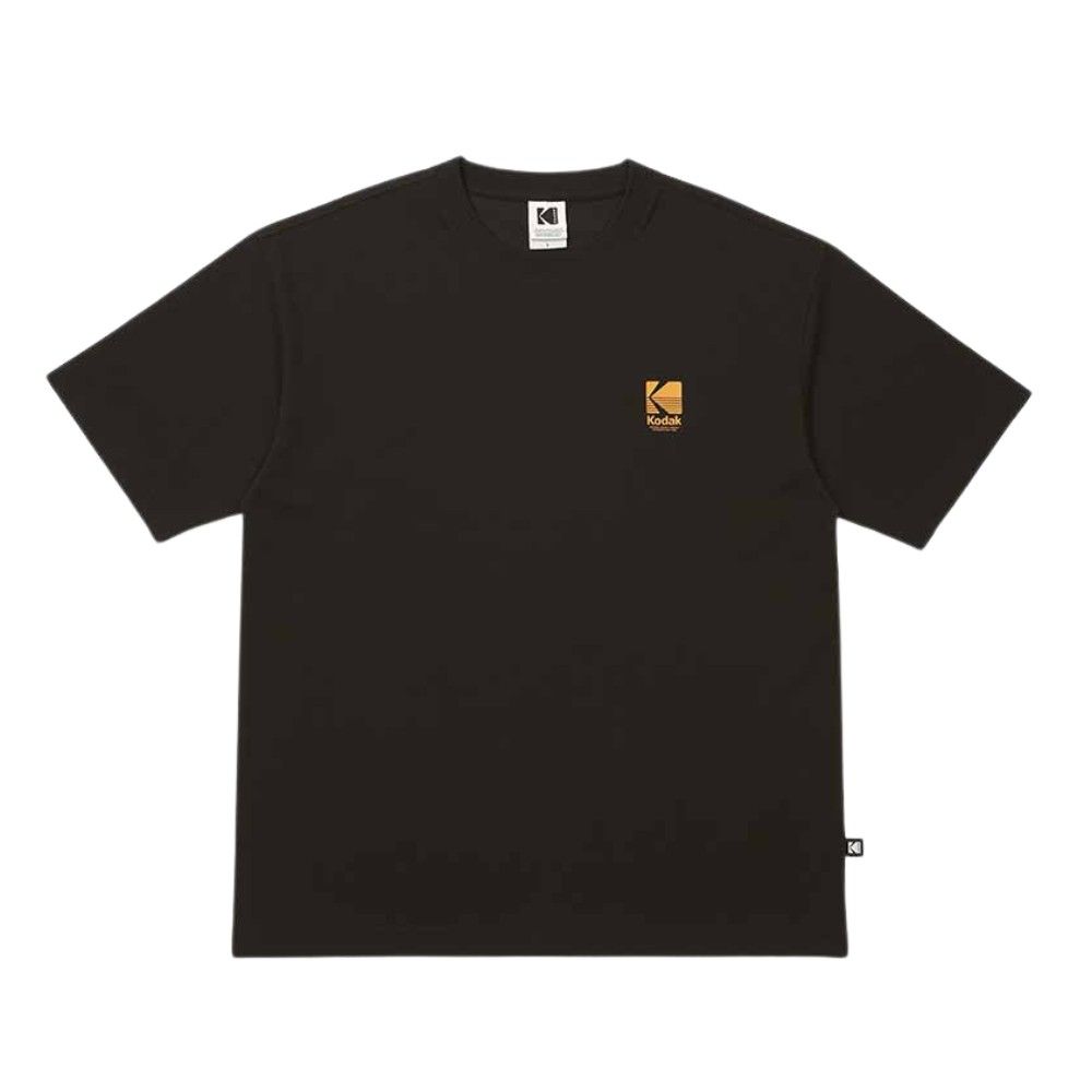 韓國 KODAK APOLLO11 紀念登月計畫圖案短袖T恤 黑色BLACK/ M