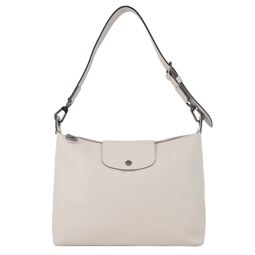 LONGCHAMP LE PLIAGE XTRA系列牛皮肩揹袋(中/白紙)/平行輸入