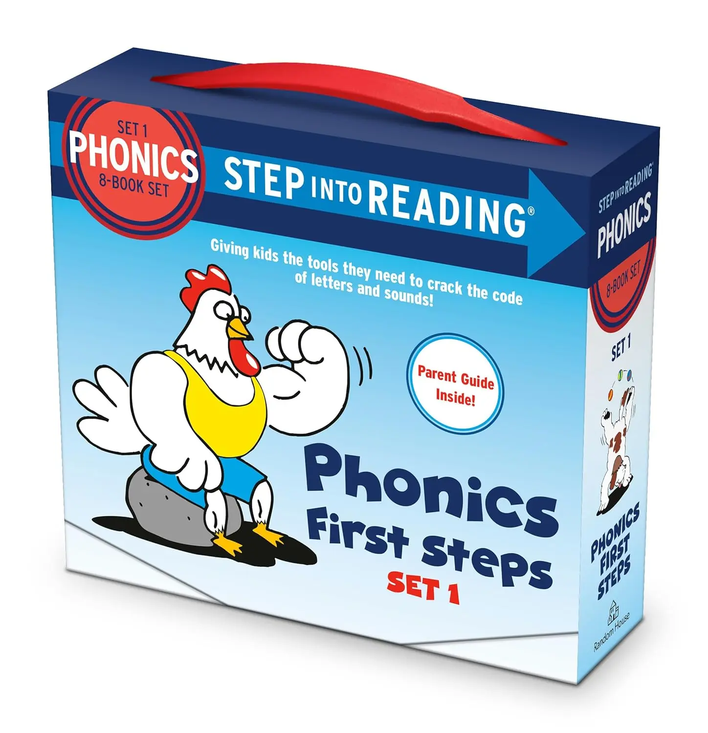 Step into Reading Set 1: Phonics First Steps Box Set (8冊合售)