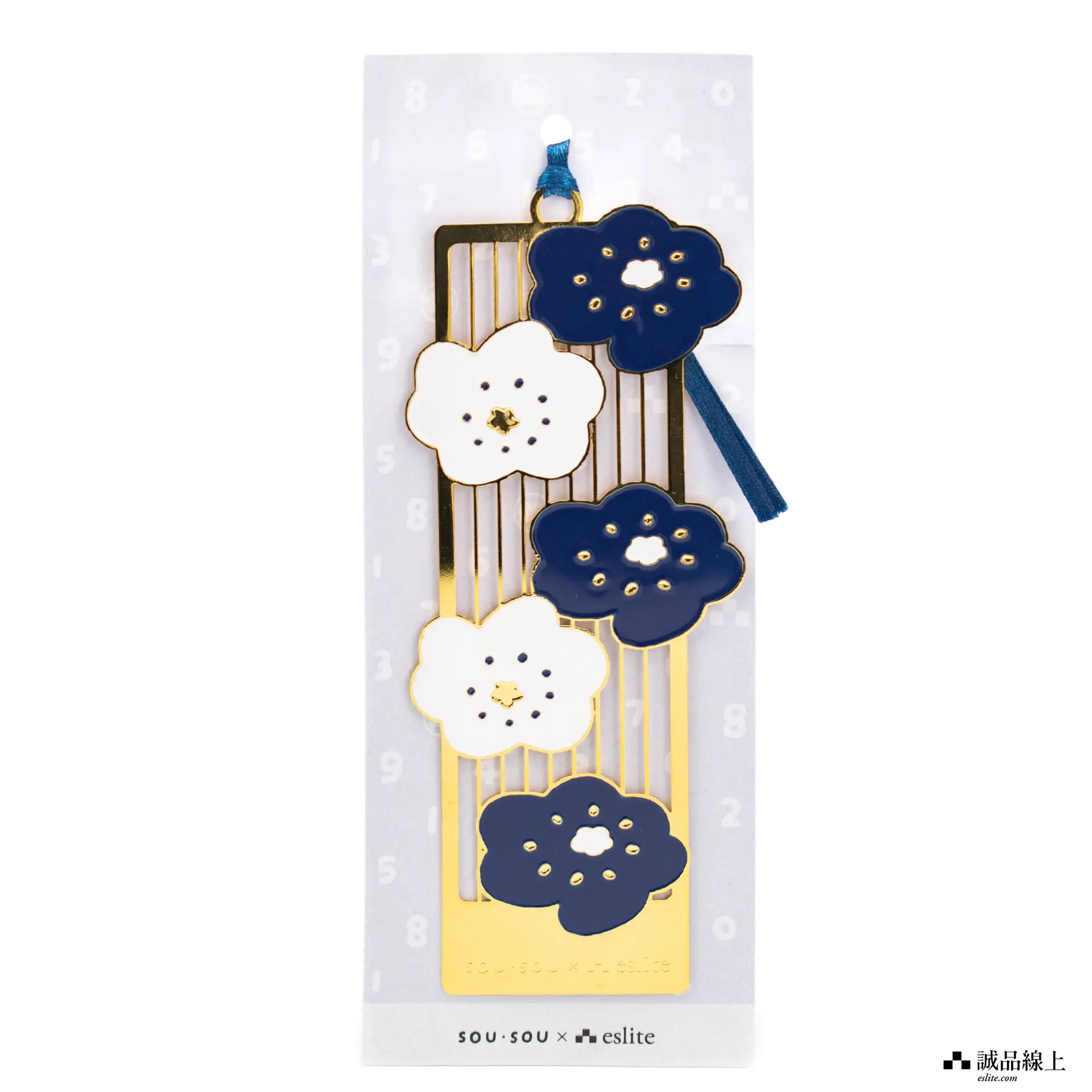 【誠品限定】SOU．SOU金屬書籤/ 框花/ 科幻/ 微笑