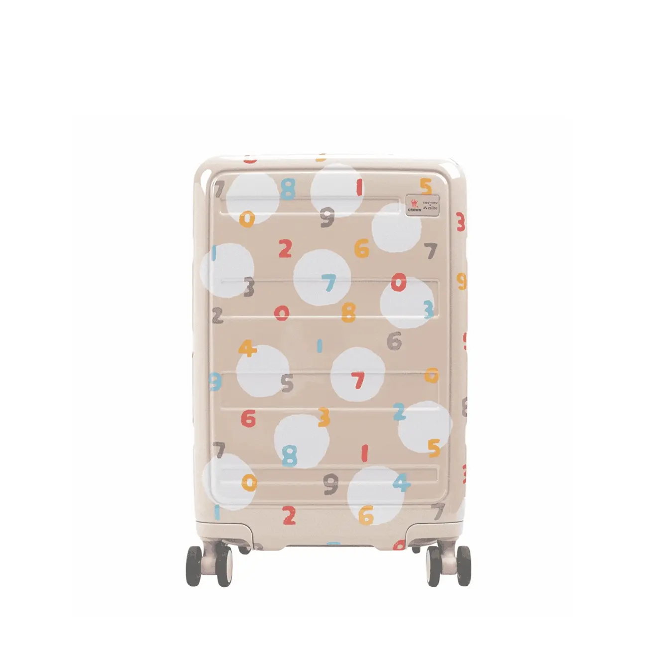 年度狂降➤【誠品限定】SOU．SOU X CROWN 21吋防盜拉鍊行李箱/ 美式復古/ SO-SU-U十數和圓點 A