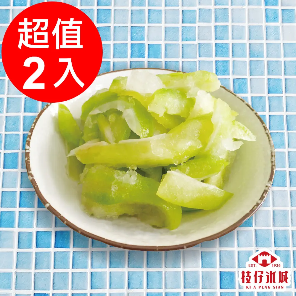 百年枝仔冰城 古早生酸仔芒果青 x 2入組