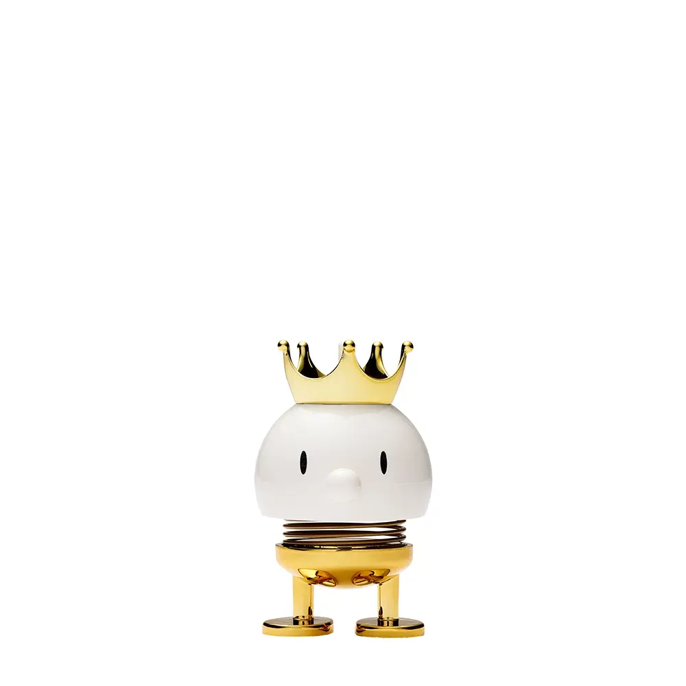 【哈特寶】Hoptimist Prince 丹麥微笑彈簧公仔-白