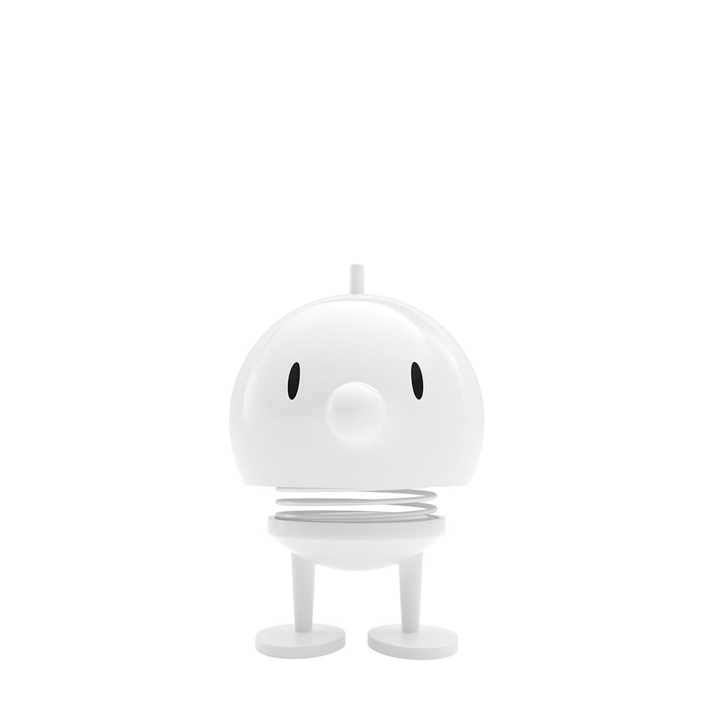 【哈特寶】Hoptimist Bumble M 丹麥微笑彈簧公仔-白