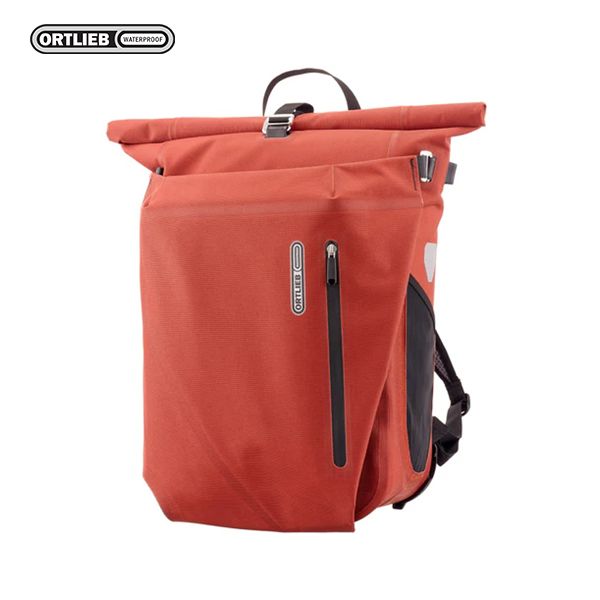 【ORTLIEB】Vario Plus QL2.2 馬鞍後背兩用包 / 自行車通勤防水包/ 紅