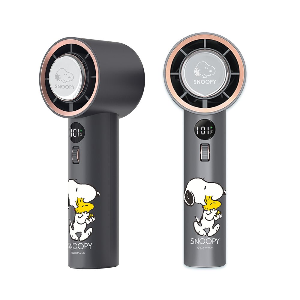 SNOOPY史努比冰鎮強力風扇/ TF-06/ 抱抱/ 黑