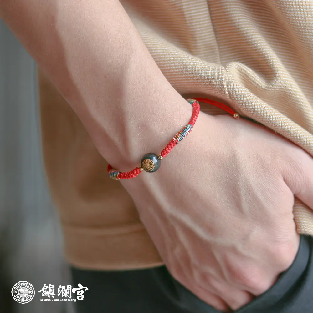 鎮瀾宮×天后五色守護平安繩/ 成人款/ 桃花姻緣紅