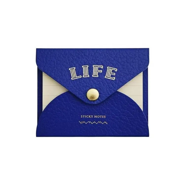 日本LiFE 便利貼本/ 橫線/ 藍