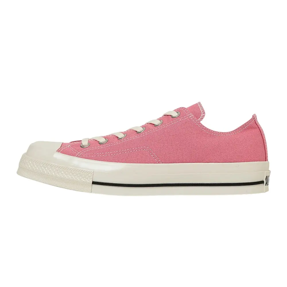 日本限定 Converse ALL STAR SQUARETOE OX 低筒 方頭復古帆布鞋/ 粉色/ 預購 24.5 cm