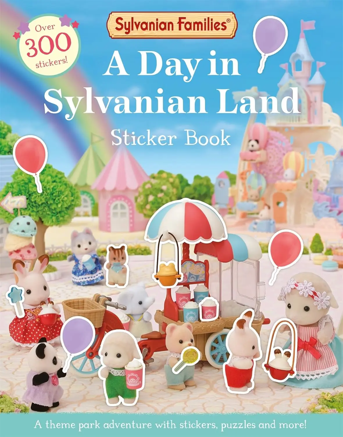超過300張森林家族貼紙➤Sylvanian Families: A Day in Sylvanian Land Sticker Book