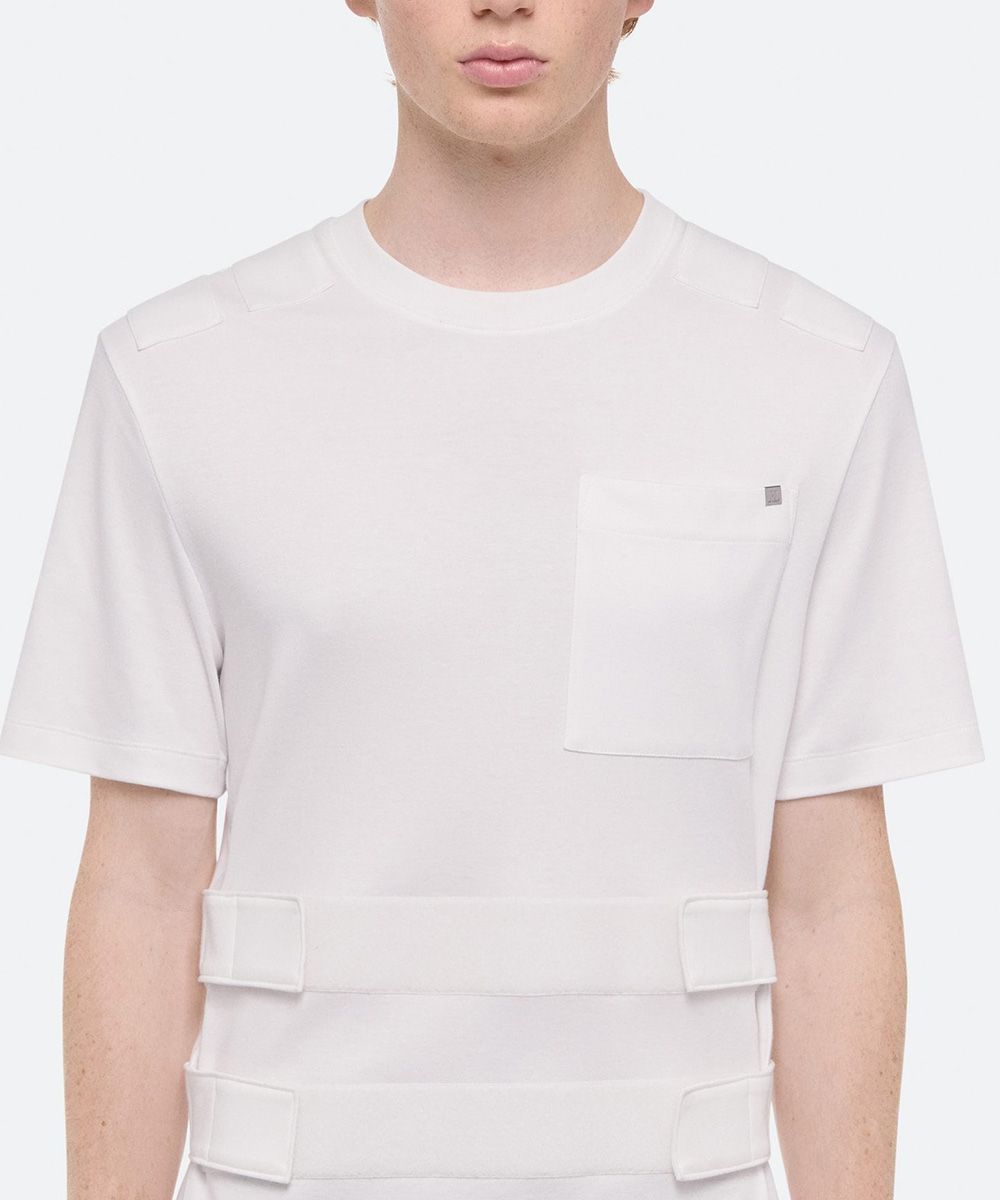 Helmut Lang 盔甲白色短袖TEE_男/中性/ S