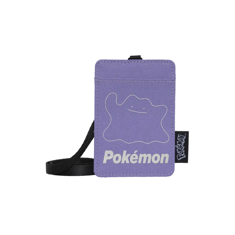 OUTDOOR 寶可夢Pokemon夜光百變怪票卡證件套/ 紫色/ ODGO23Q13PL