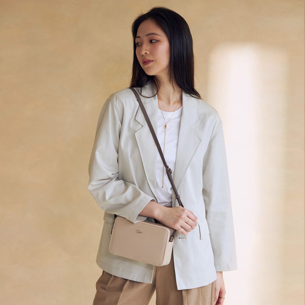 【CIPU】Designer Neue TWIN MINI側背包/ 淡漠卡