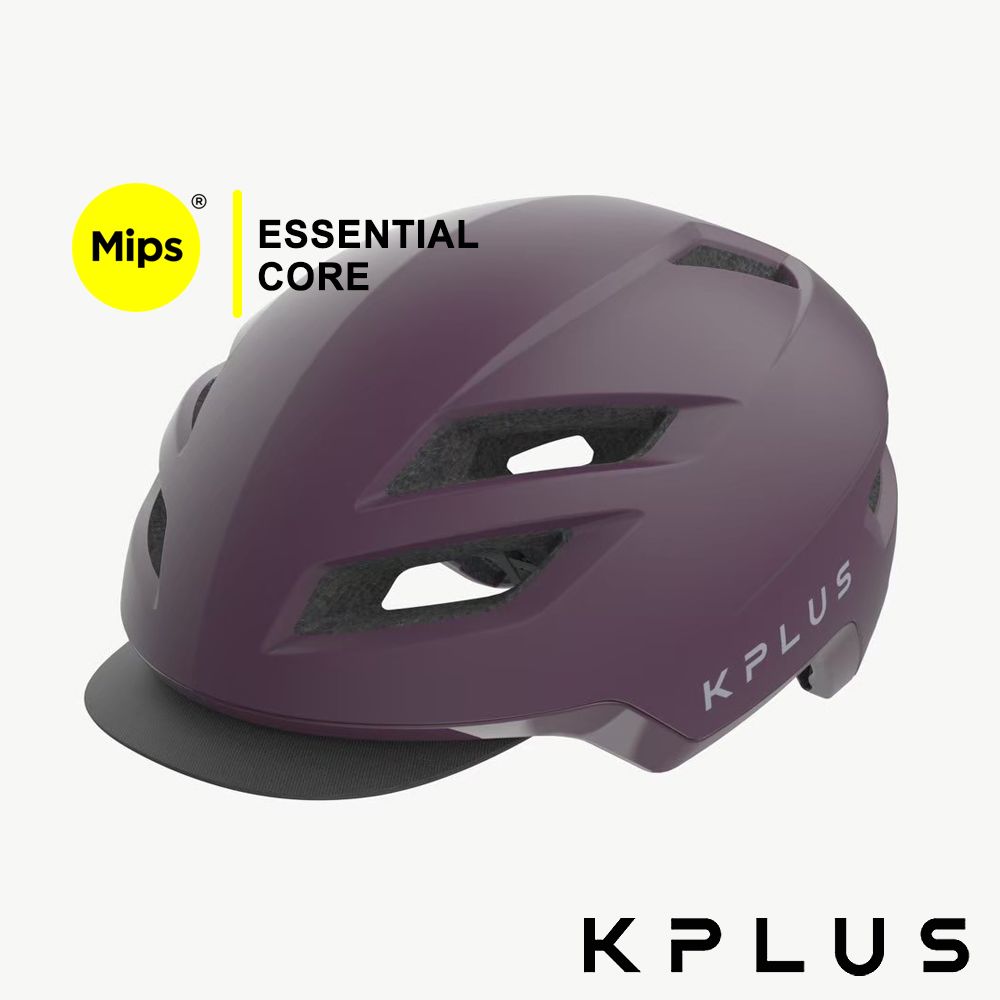 KPLUS單車安全帽C系列城市休閒RANGER Mips Essential Core Helmet/ 迷霧紫/ S