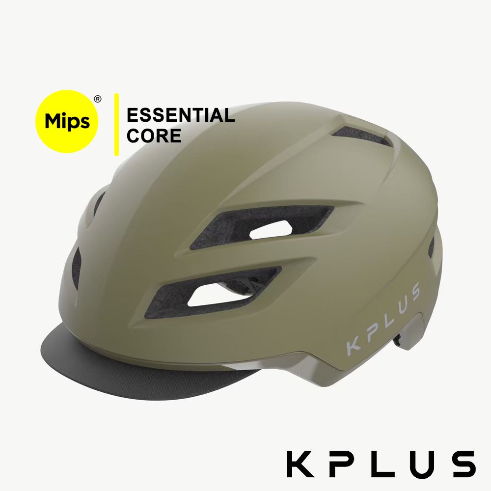 KPLUS單車安全帽C系列城市休閒RANGER Mips Essential Core Helmet/  鼠尾草綠/ S
