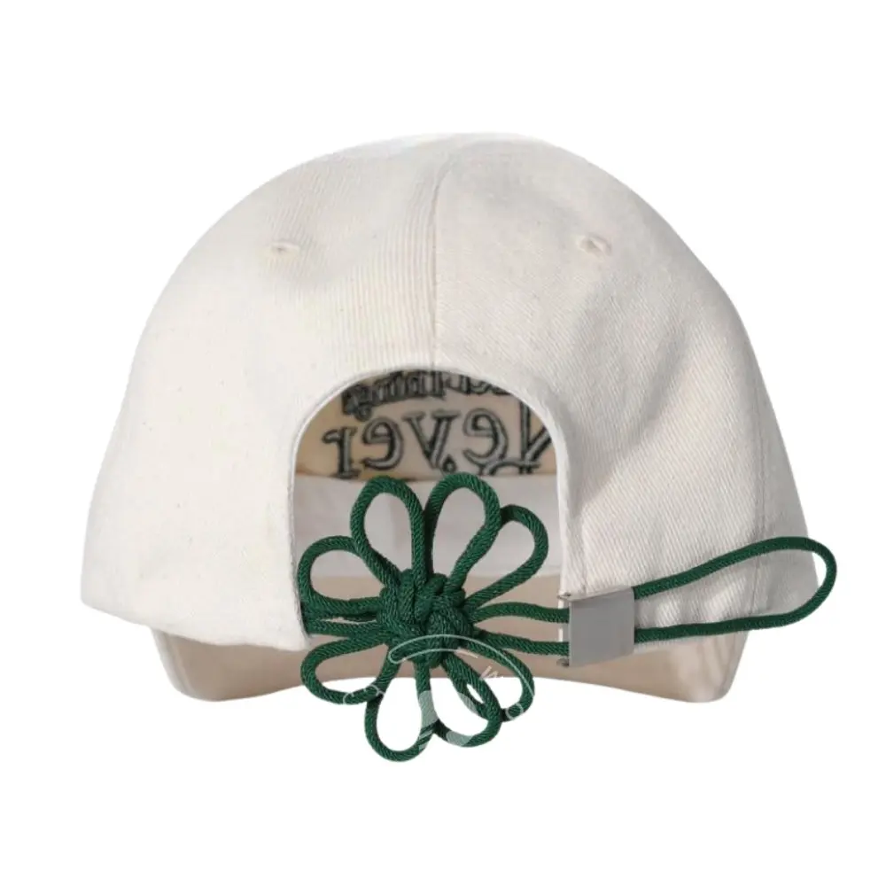 韓國 ONGO FLOWER KNOT CAP 經典花型綁帶棒球帽 綠色GREEN