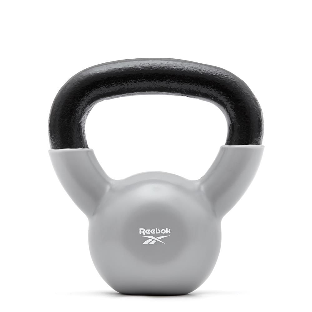【Reebok】 Kettlebell 健身鑄鐵壺鈴 - 4kg (單入組)
