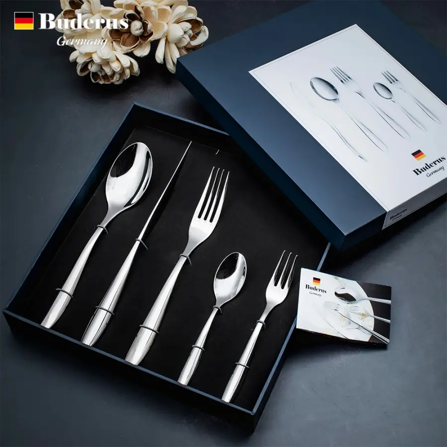 【德國Buderus】316不鏽鋼餐具5件組-開拓者