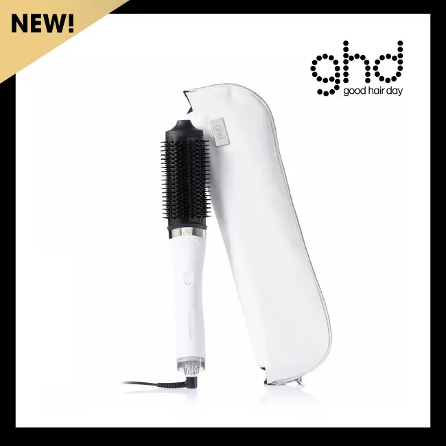 【新品上市】ghd Duet Blowdry 捲髮梳吹風機-白