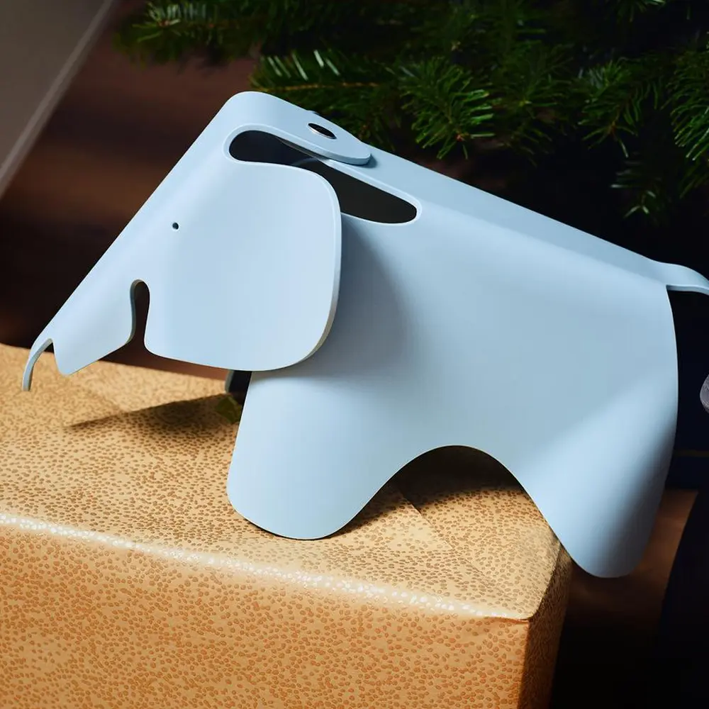 Vitra Eames Small Elephant 迷你小象（冰灰藍）