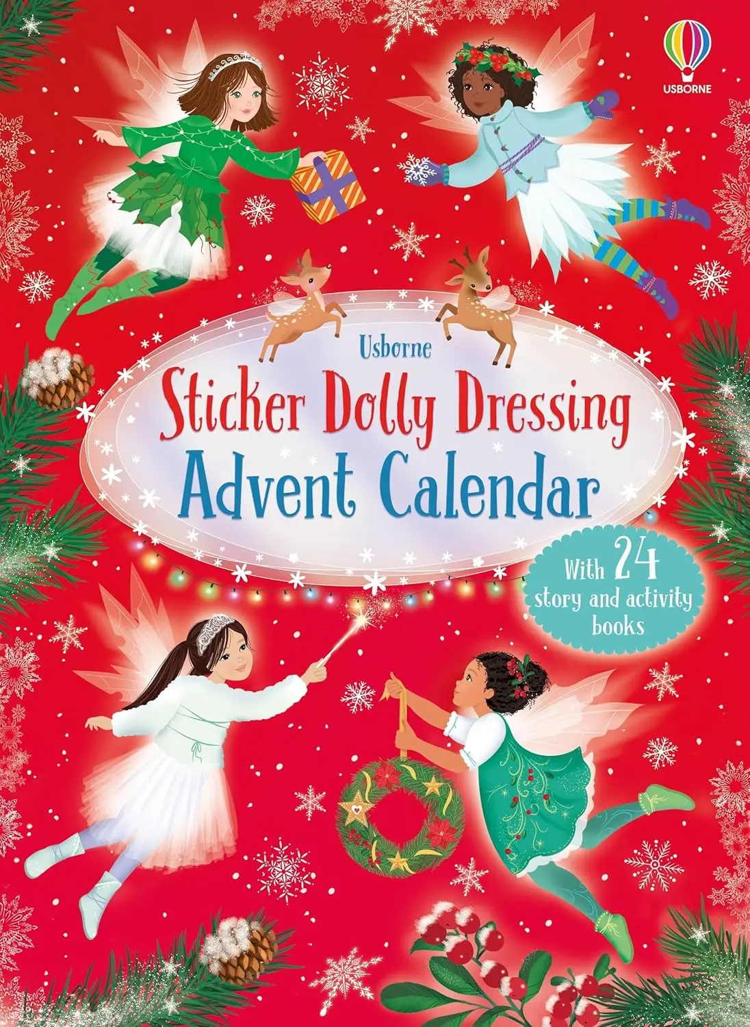 聖誕降臨曆貼紙故事組🎁Sticker Dolly Dressing Advent Calendar (24冊合售)