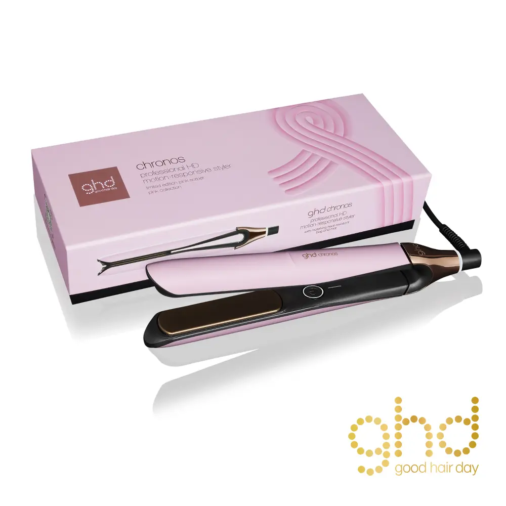 【雙11現折1111】ghd chronos 新光速造型夾-櫻花粉限定版 贈優油經典香氛30ML(市價$1000)