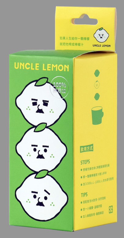 解膩聖品★UNCLE LEMON檸檬大叔純檸檬磚/ 3入