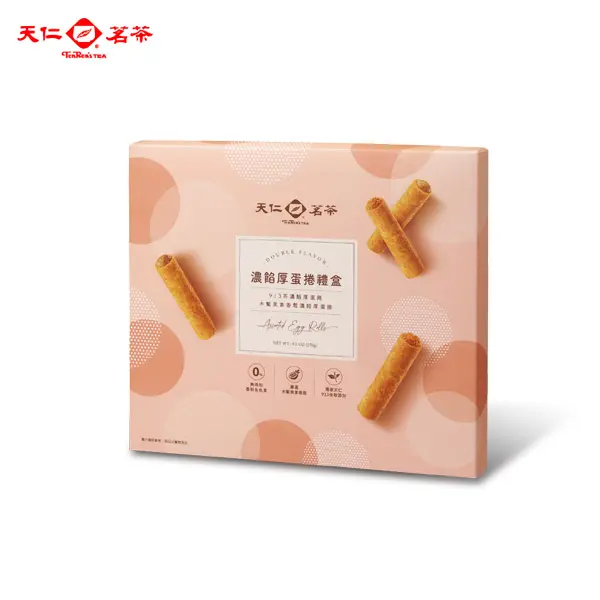 兩件優惠★【天仁茗茶】濃餡厚蛋捲禮盒