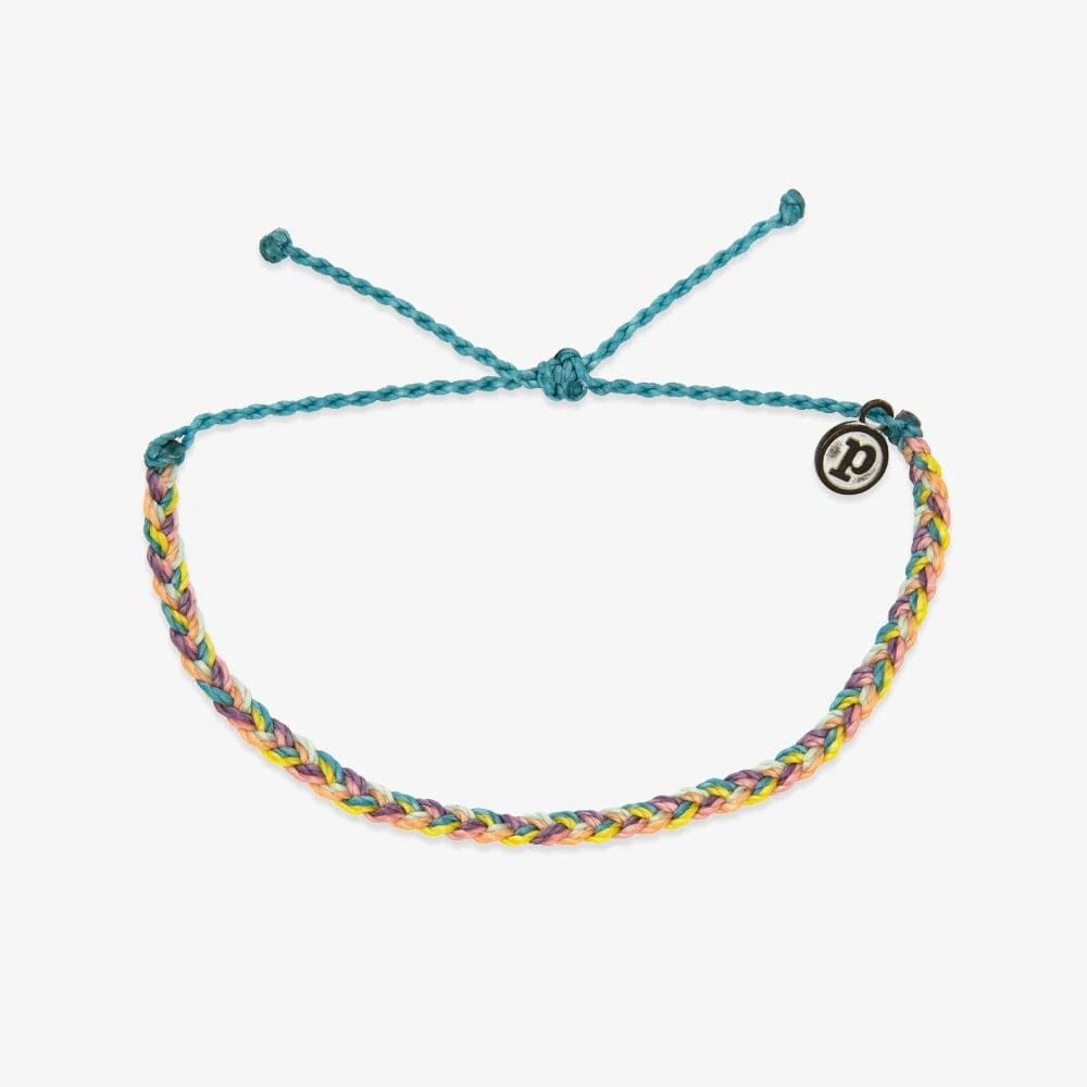 Pura Vida 美國手工 ISLAND TIME 島嶼生活 迷你粗線編織手環