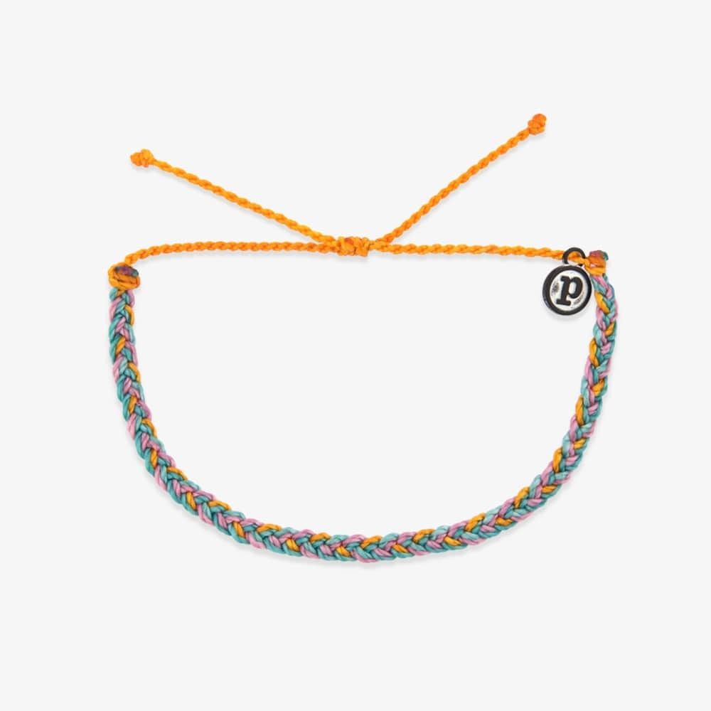 Pura Vida 美國手工 CANARY 金絲雀 迷你粗線編織手環