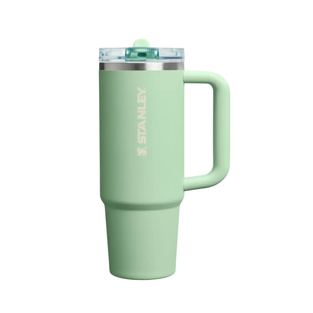 STANLEY防漏吸管隨手杯/ 0.88L/ 開心果綠